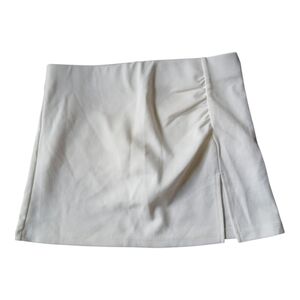 Bershka White Mini‎ Skirt